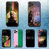 W-Wicked Musical Green Pink Phone Case For iPhone 17,16,15,14,13,12,11 ,Pro Max,XS,X,XR,SE,Mini,8,7,Soft Silicone Black Cover