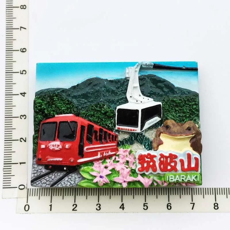 Japan Tourist Souvenir Fridge Magnets Japanese Resorts Souvenir Magnetic Stickers for Photo Wall Fridge Stickers Children Gifts
