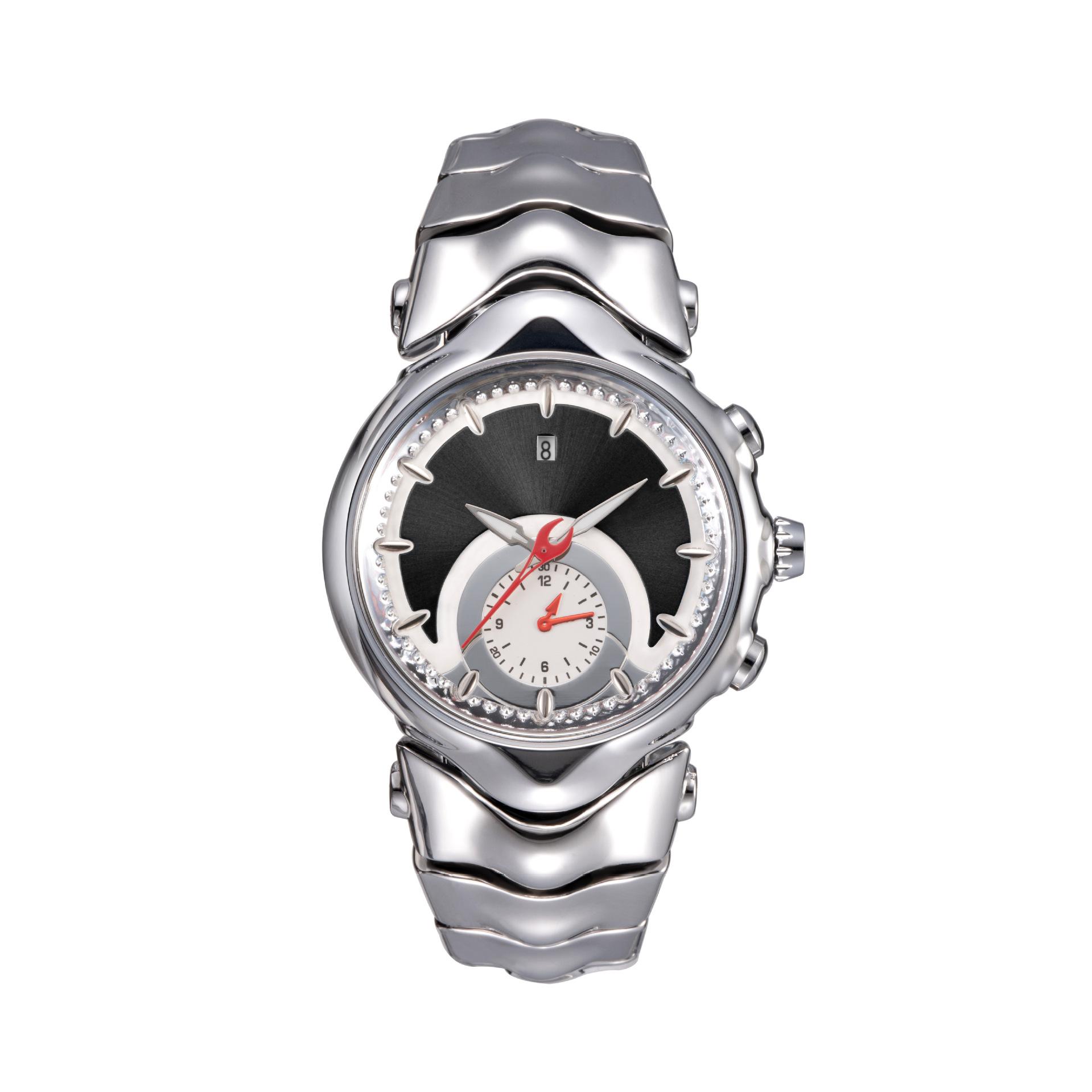 Explosive Medieval Y2K Millennial Special-Shaped Original Wind Judge Non-Mechanical Retro Men S Watch Fashion