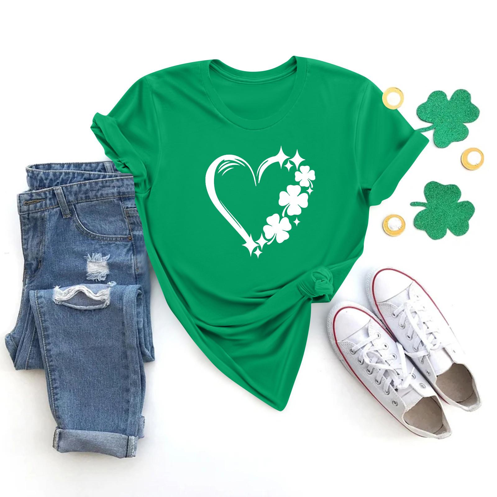 

Женская повседневная футболка с принтом, пуловер с круглым вырезом, топ с короткими рукавами XL