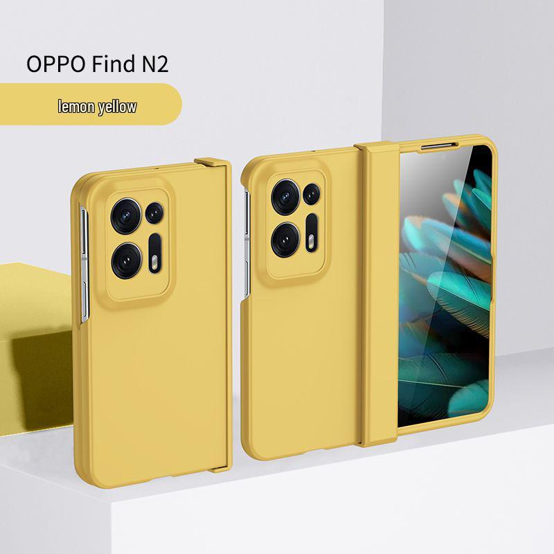 OPPO Find N2 Flip Protective Case: Ultra-Thin, Foldable, Anti-Drop, Cross Pattern Cover for Men & Women