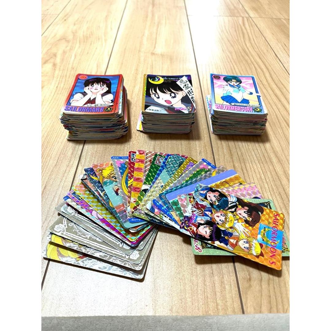 Sailor Moon hologram card set
