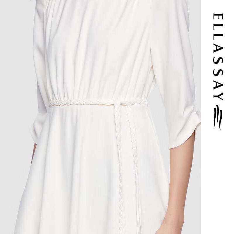 ELLASSAY Classic Waist-Tie Midi Dress