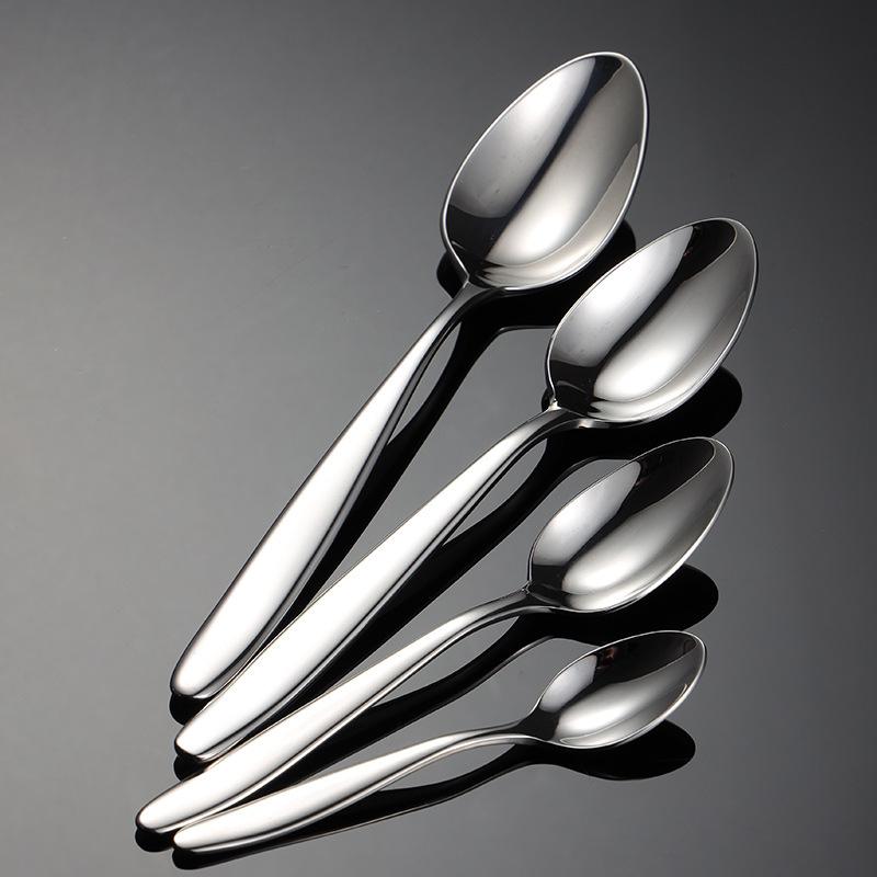 304 Stainless Steel Tableware Knives, Forks and Spoons S368 Series Multi-specification Smooth Edge Treatment Hotel Supplies 304