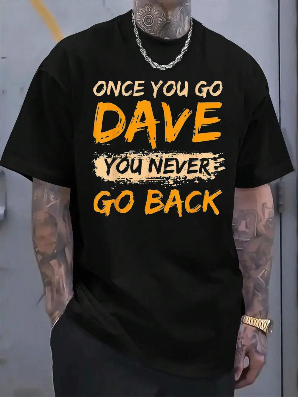 

Dave S Birthday Celebration T-shirt - Casual & Stylish Black Cotton Tee with Bold Yellow Print S