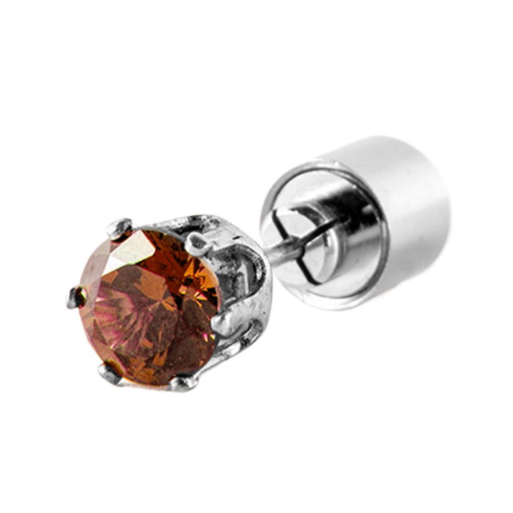 LED Light Up Earrings Flashing Blinking Stainless Steel Studs Earring Color Changing Glow Stud Earrings Halloween Christmas Gift
