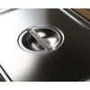 304 Stainless Steel Flat Bottom Rectangle Square Basin with Covered Dish Buffet Plate Food Basin Grilled Plate Bbq Storage Tray