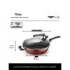 Midea 32cm Non-Stick Wok & Frying Pan