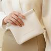1Pc Mini Lipstick Key Jewelry Cosmetic Bag Women Portable Automatic Closing Makeup Storage Bag Pouch PU Earphone Coin Handbag