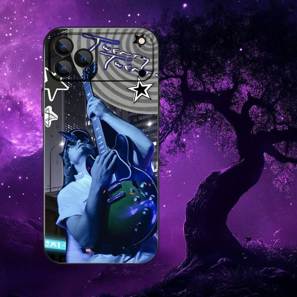 D-Djo Singer Joe K-Keery Phone Case For iPhone 17,16,15,14,13,12,11,Pro,Max,Plus,E,SE4,Air,Mini Black Soft Funda