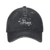 Vengo al Cottage Berretto da Baseball Rivalità Riscaldata Cappello alla Moda in Denim Usurato Unisex per Allenamenti all'Aperto Cappelli Morbidi Berretto