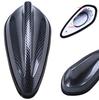 1X Carbon Fiber Surface Car Roof Shark Fin Decor Antenna Radio FM Signal Aerials
