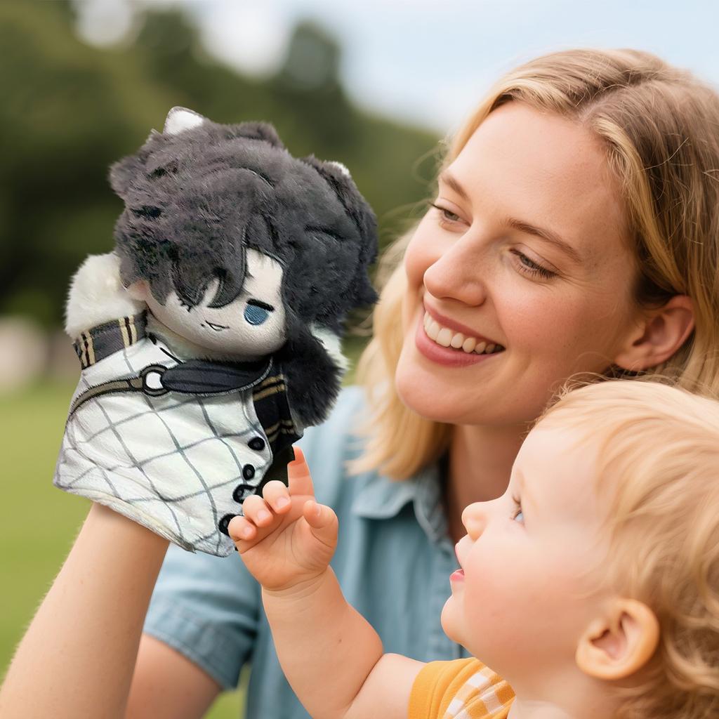 Creative Gifts,Children's Companion Doll Birthday Gift,Anime Doll Plush Toy Creative Gift,Plush Puppet Toy,1pc,