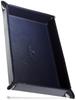 Genuine Leather Small Item Foldable Tabletop Perfect Size for Remote and Smartphones KI1 [BLUE SINCERE] Tray, Rectangular, Tray, Accessories,