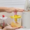 Large Capacity Manual Mixing Cup Clear Egg Mixing Cup Manual Egg Beater  Kitchen Gadget