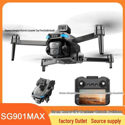 SG901MAX Smart Drone with Brushless Motors, Dual Camera, FPV Screen, GPS, and Obstacle Avoidance