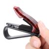 Sun Visor Sunglasses Clip Holder Eyeglasses Storage Fastener Sun Visor Clip-on Glass Case Car Visor Accessories