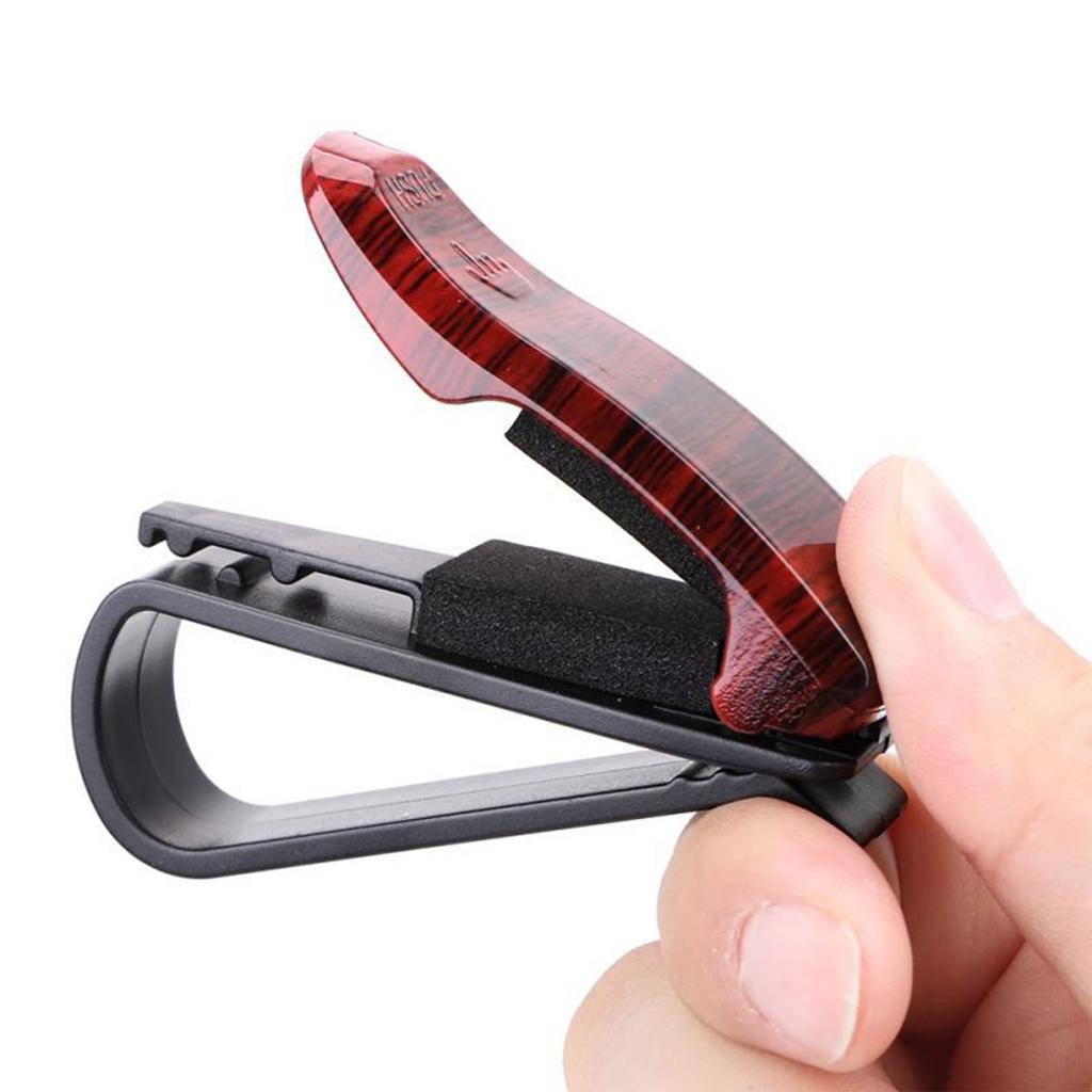 Sun Visor Sunglasses Clip Holder Eyeglasses Storage Fastener Sun Visor Clip-on Glass Case Car Visor Accessories