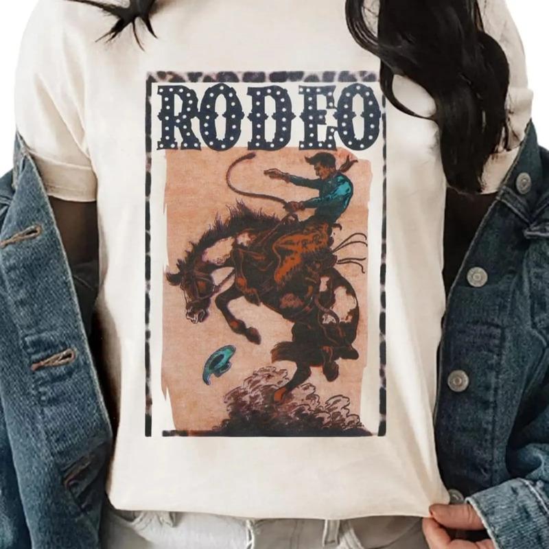 Camisa Anbech Con Estampado De Vaqueras Con Estampado De Rod S