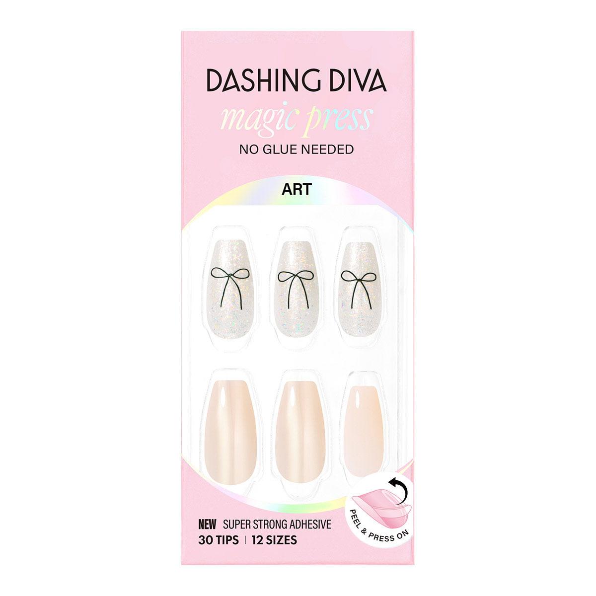 

DASHING DIVA Magic Press Nail/Pedi 62 types Eternal Ribbon