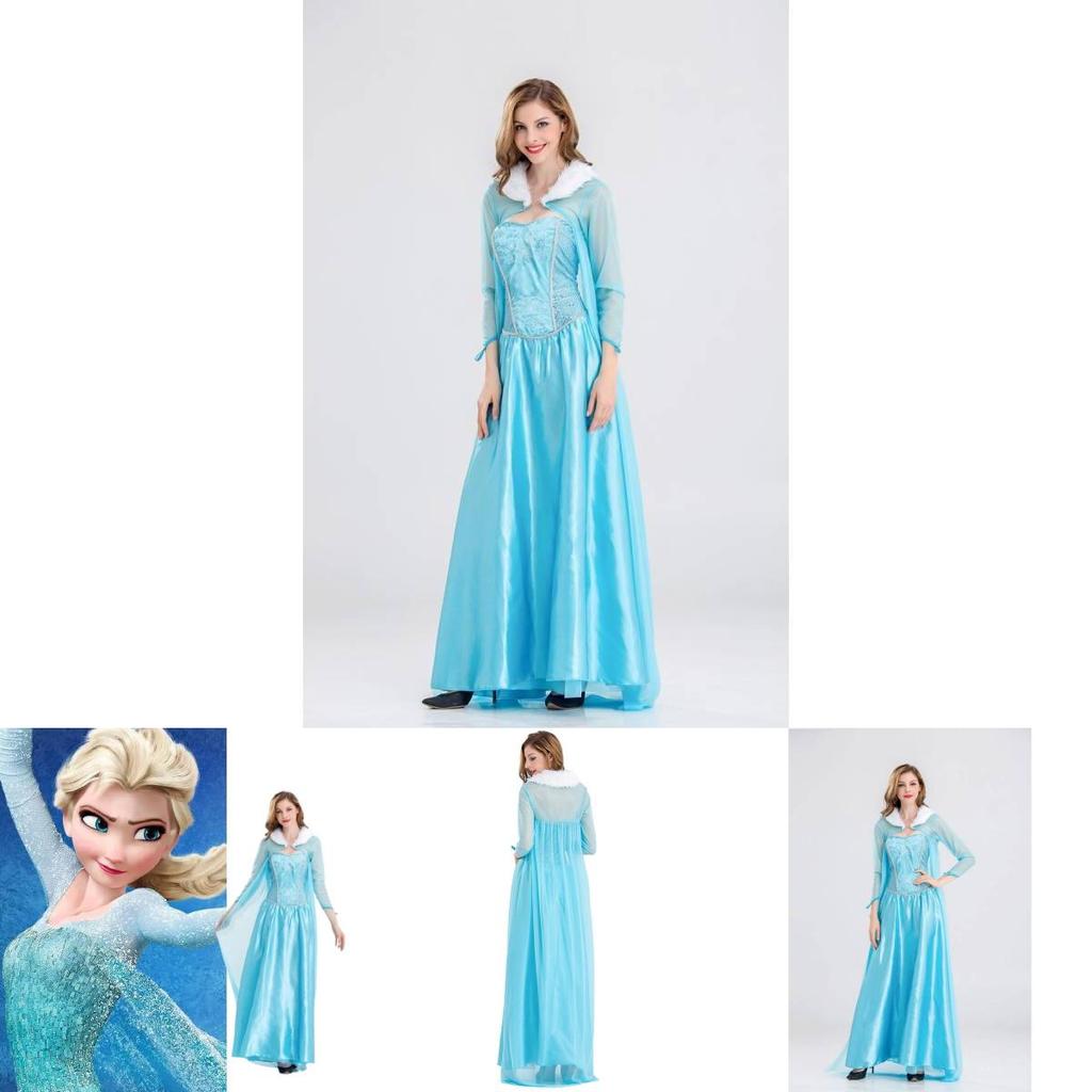 Stunning Adult Elsa Costume From Frozen For Cosplay Events And Themed Parties
