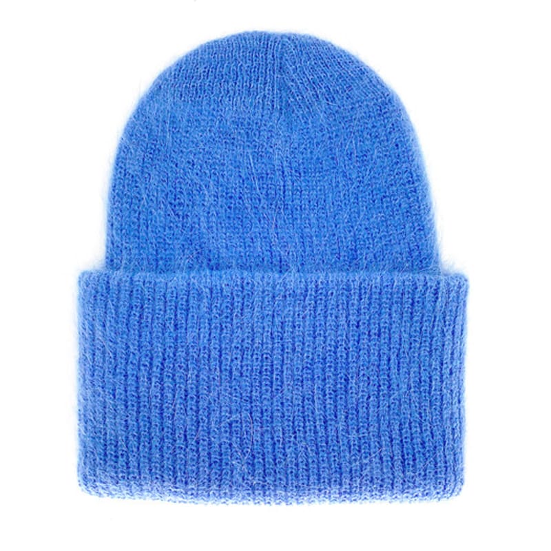 OTHER-worldly Ribbon Angora Beanie [Blue]