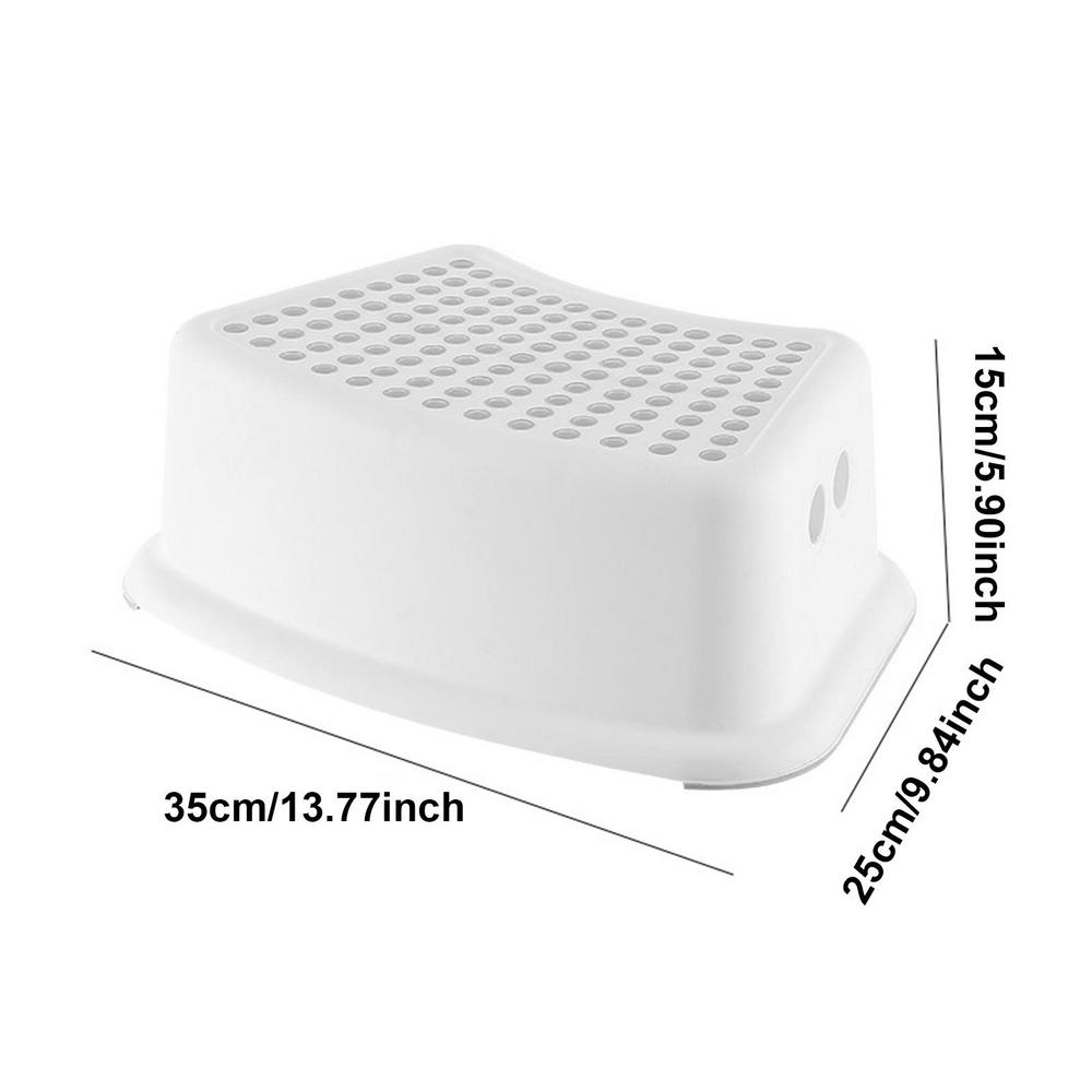 Squatting Toilet Stools Non-slip Bathroom Potty Step Stool Ergonomic and Stable Squatting Stools Heavy Duty Potty Stool for Kids