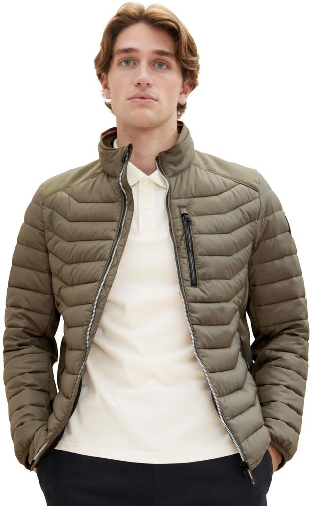 Mid-season Jacket Tom Tailor Hybrid Jacke (1038606) Smoky Olive Green