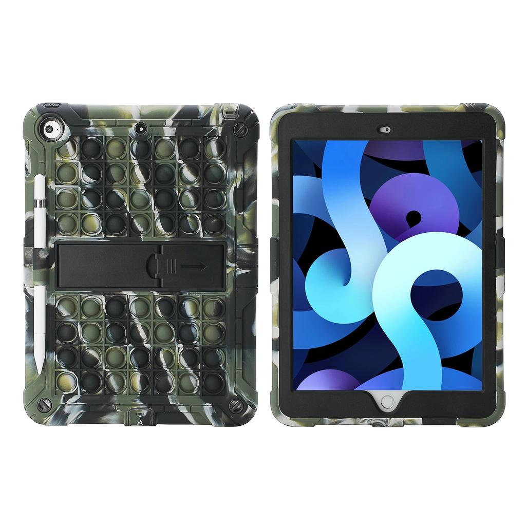 Etui Pop Push It do iPada 10,2 cala IPad Air1 2 9,7 cala Air4 5 10,9 cala Pro11 Pro 12,9 Dzieci Dekompresja Miękkiego silikonu Etui z podstawką Odporne na wstrząsy