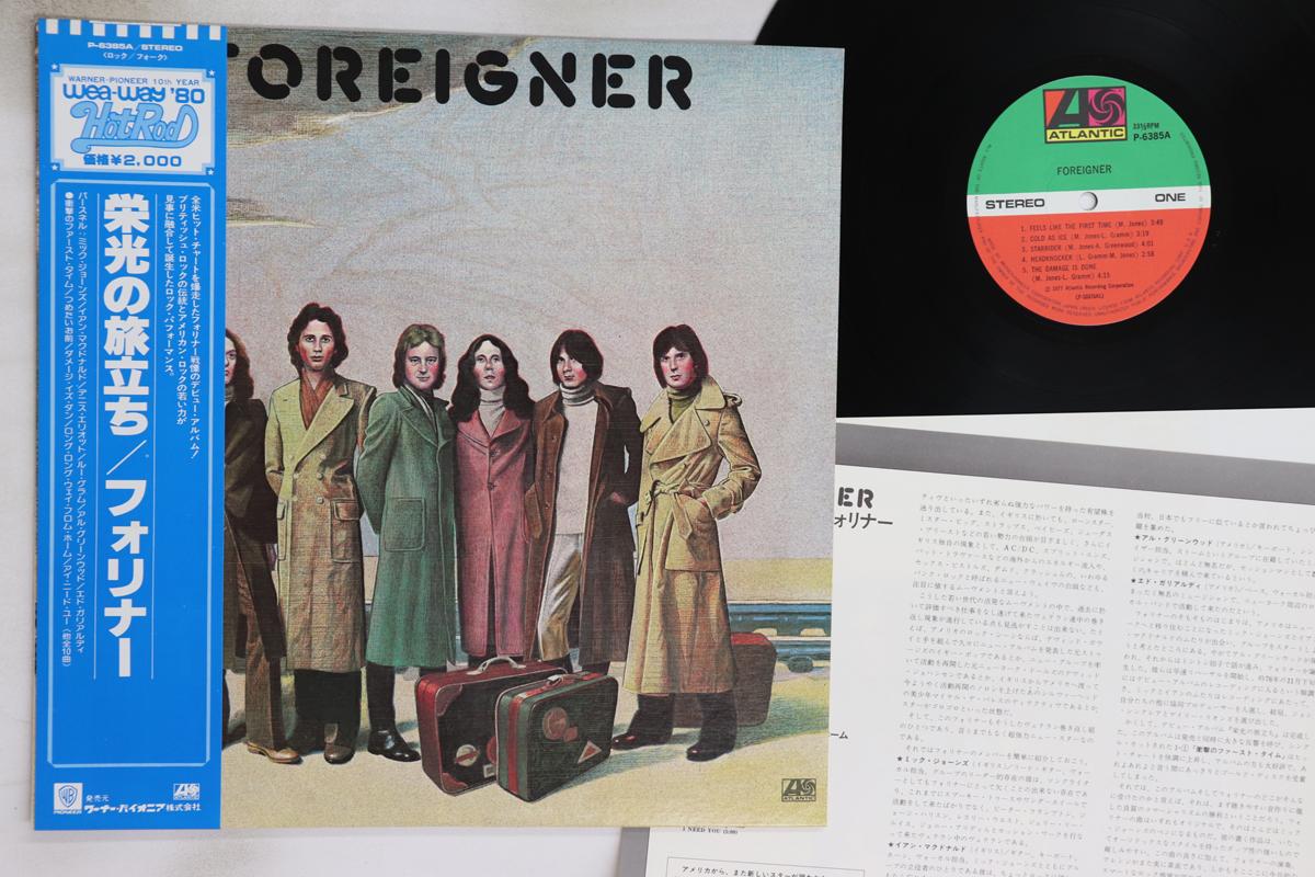 

LP Пластинка FOREIGNER - Foreigner P6385A ATLANTIC 1980 Япония Оби Рок Б/У