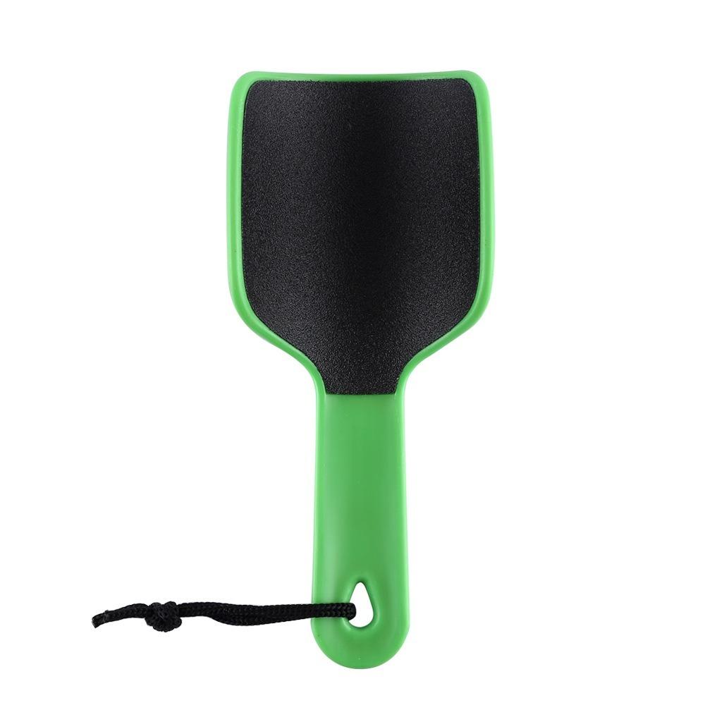 

Portable Curved Foot File Double-Sided U Shaped Foot Sander Foot Heel Callus Remover Home Pedicure зелений