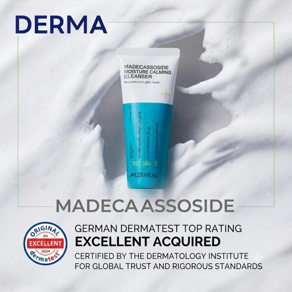 MEDIHEAL Madecassoside Moisture Calming Cleanser 120ml