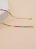 Go2boho Boho Beaded Necklaces For Women Rainbow Colorful Summer Bohemian Mixed Bead Crystal Necklaces Choker Beach Jewelry