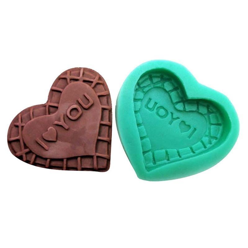 Valentines Day Theme Silicone Molds for Candle Soap Making Chocolate Fondant Silicone Mold Candy Chocolate Silicone Mold