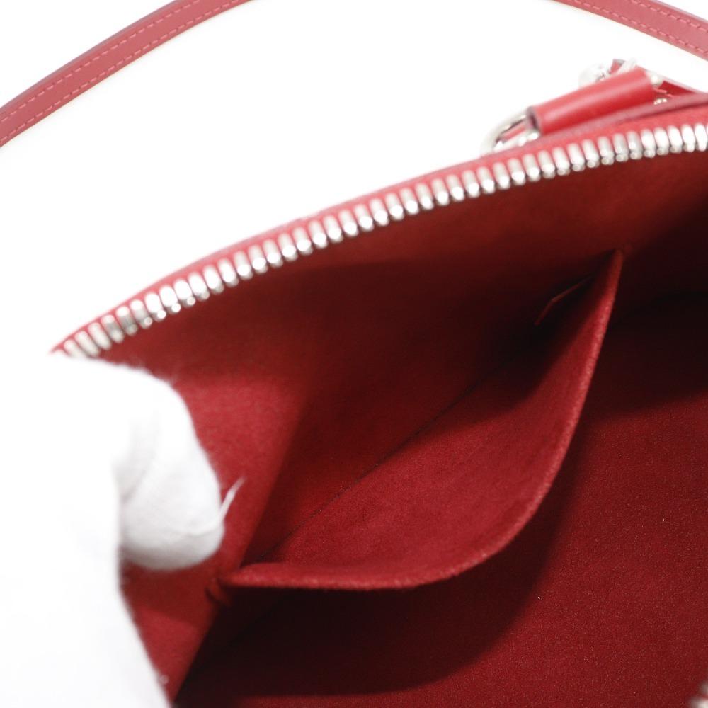 LOUIS VUITTON Alma BB Handbag M41160 2WAYShoulder Red Epi Leather Women Used