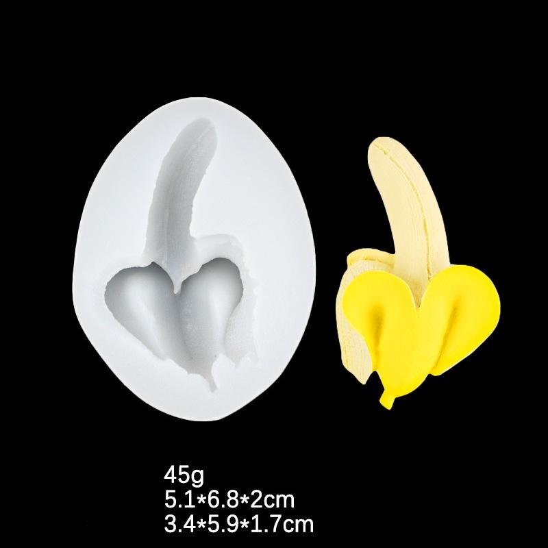 

Fruit Silicone Mold 3D Banana Pineapple Mango Lemon Cake Decorating Mousse Chocolate Fondant Candy Dessert Baking Soap Mold