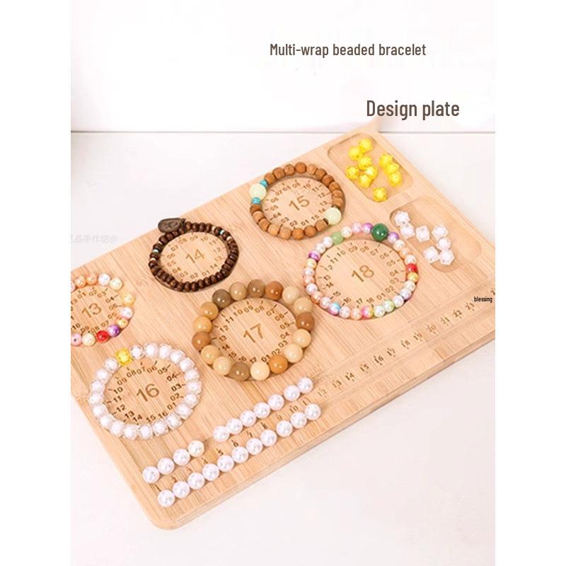 Solid Wood Creative Display Stand for Jewelry, Figurines, Snacks, and Succulents