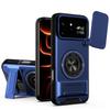 KEYSION Magnetic Phone Case for Infinix Note 60 Ultra 5G Slide Camera Protection Upright Stand 360° Ring Shockproof Back Cover
