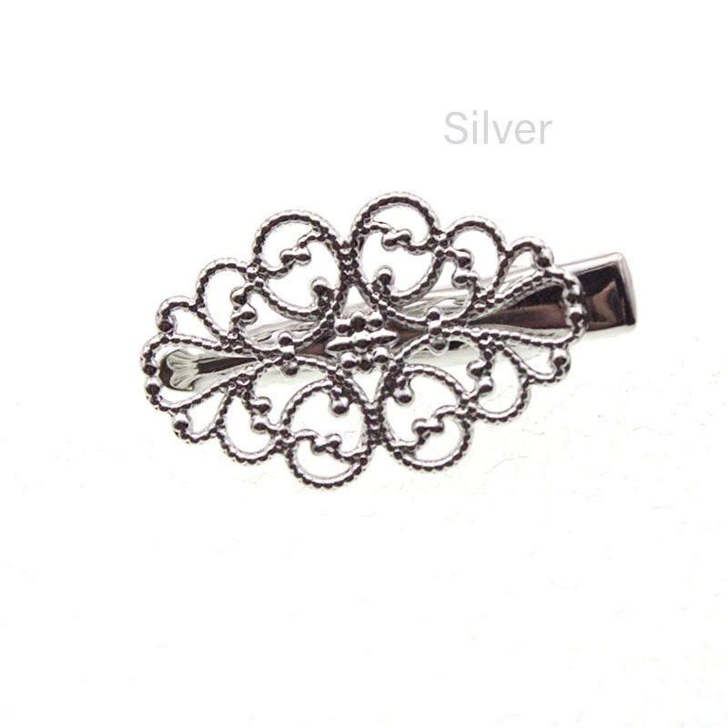 2pcs/lot 20x36mm Copper Hair Claws Accessories for Women Hair Clips Findings Prong Alligator Hairpin for DIY Hair Jewelry Making