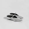 Fashion New Elegant Pointed Toe Women Mules Shoes Sexy Black Buckle Strap Traf Casual Party Ladies High Heels Sandals Summer Slingbacks