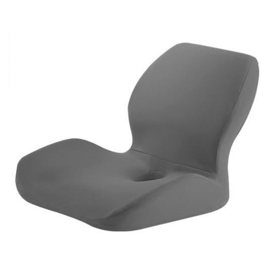 Memory Foam Seat Cushion Ergonomic Design One-piece Seat Cushion with Waist Support Anti-slip Backrest Cushion