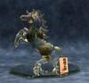 Glass Square Good Luck Charm: A Large, Standing Glass Horse Symbolizing Vitality, Drive, and Energy To Enhance Success. Available In Three Colors, 15c