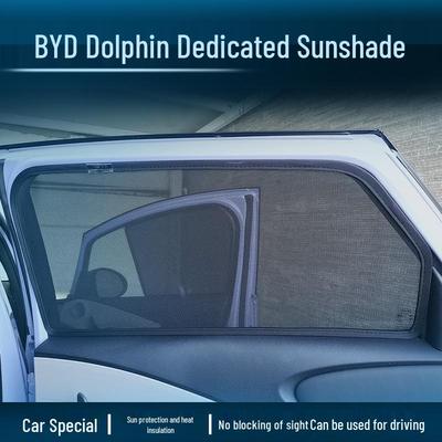 Cortinas Magnéticas para Coche BYD Dolphin Parasoles: Red de sombreado aislante del calor