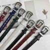 Women's Belt Women's Leather Thin Belt Fashion Versatile Casual Decoration Small Belt Belt