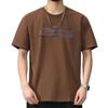 Summer New Men's Crew Neck Printed Short Sleeve T-Shirt Thin Casual Youth Half Sleeve Shirt