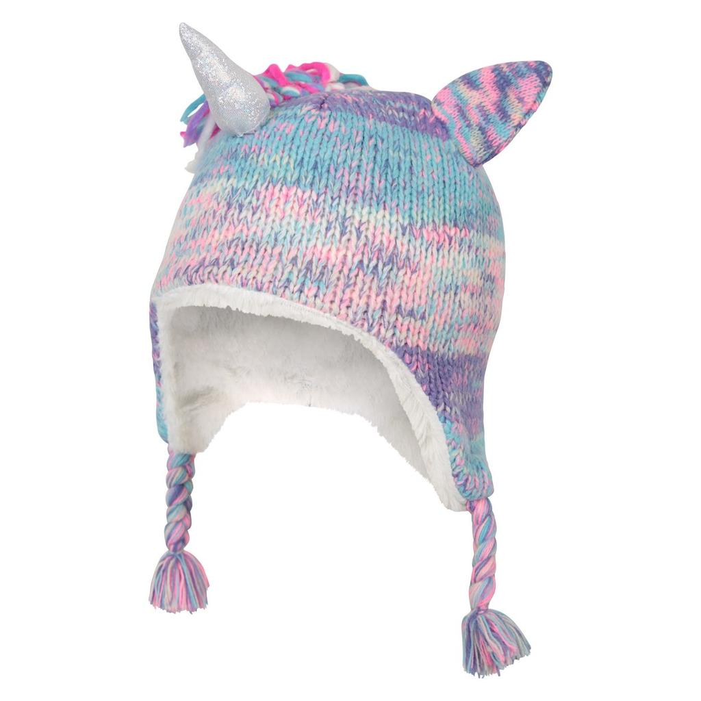 Mountain Warehouse Childrens/Kids Unicorn Bomber Hat