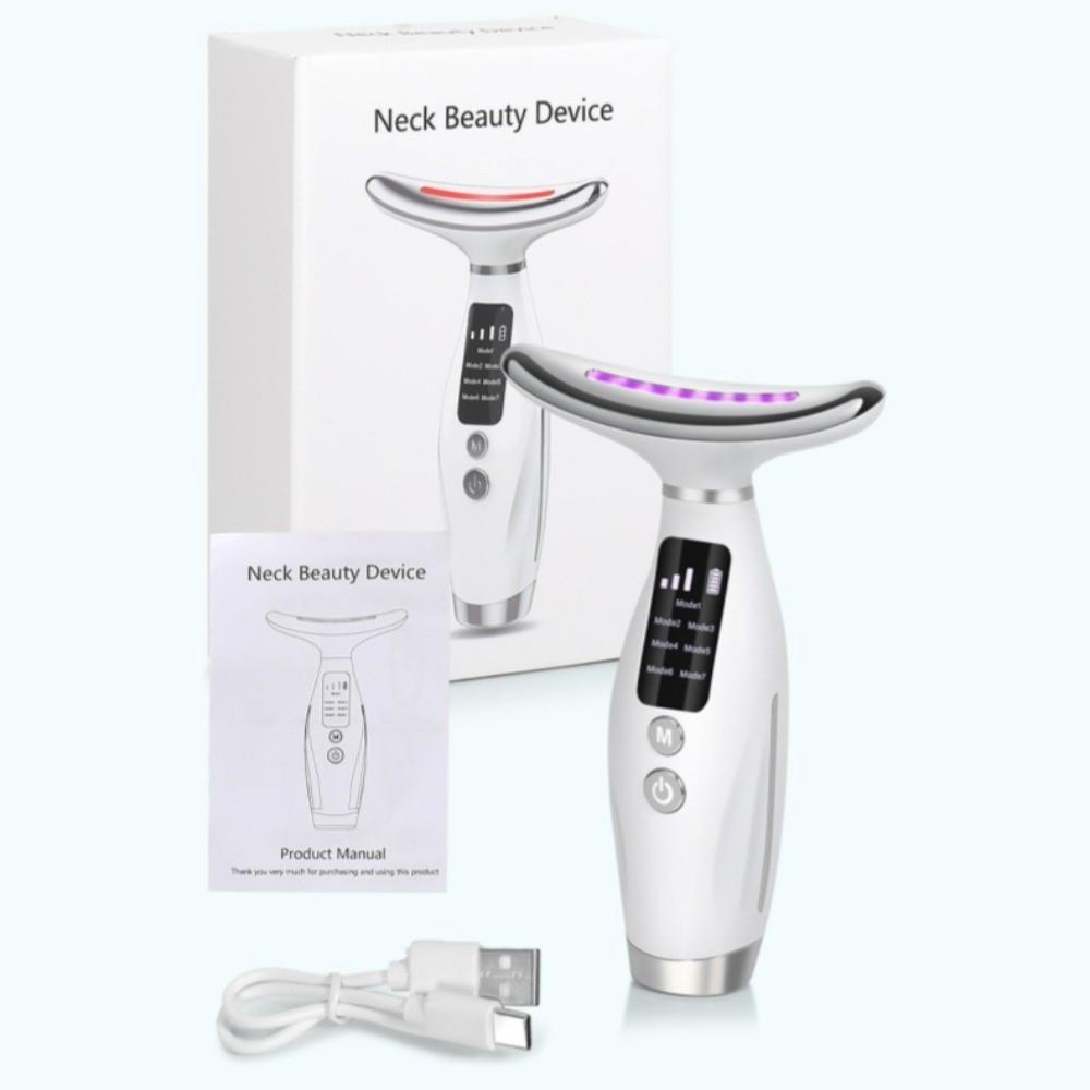 Skin Tightening Lifting 7 Colors Neck Beauty Instrument Electric Skin Care Tool  Face Lifting