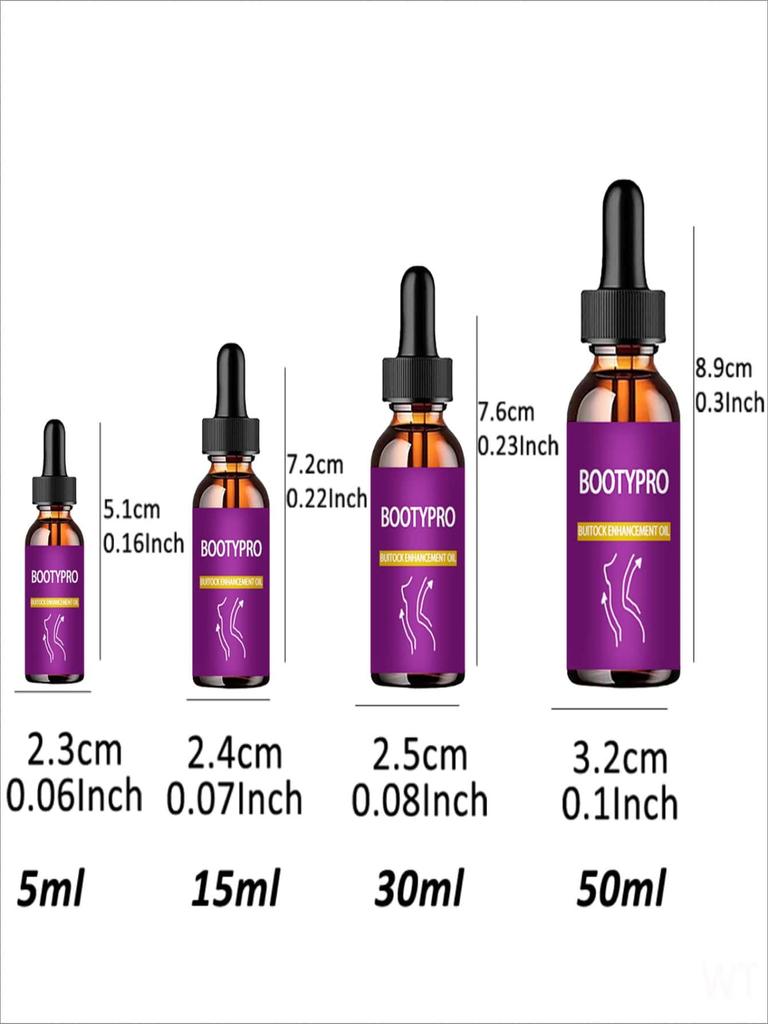 Zvednutí boků Čistý přírodní růžový vonný olej pro zvednutí hýždí Masážní olej Péče o tělo Esenciální olej Hýždě Zvětšené Sexy
