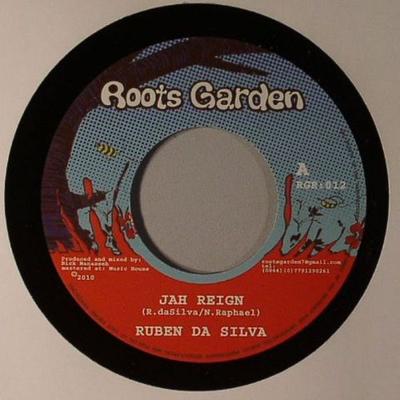 7inch Record RUBEN DA SILVA / CATE FERRIS - Jah Reign / Minus 2 Degrees RGR012 Roots Garden 2010 UK Reggae, Ska & Dub Used