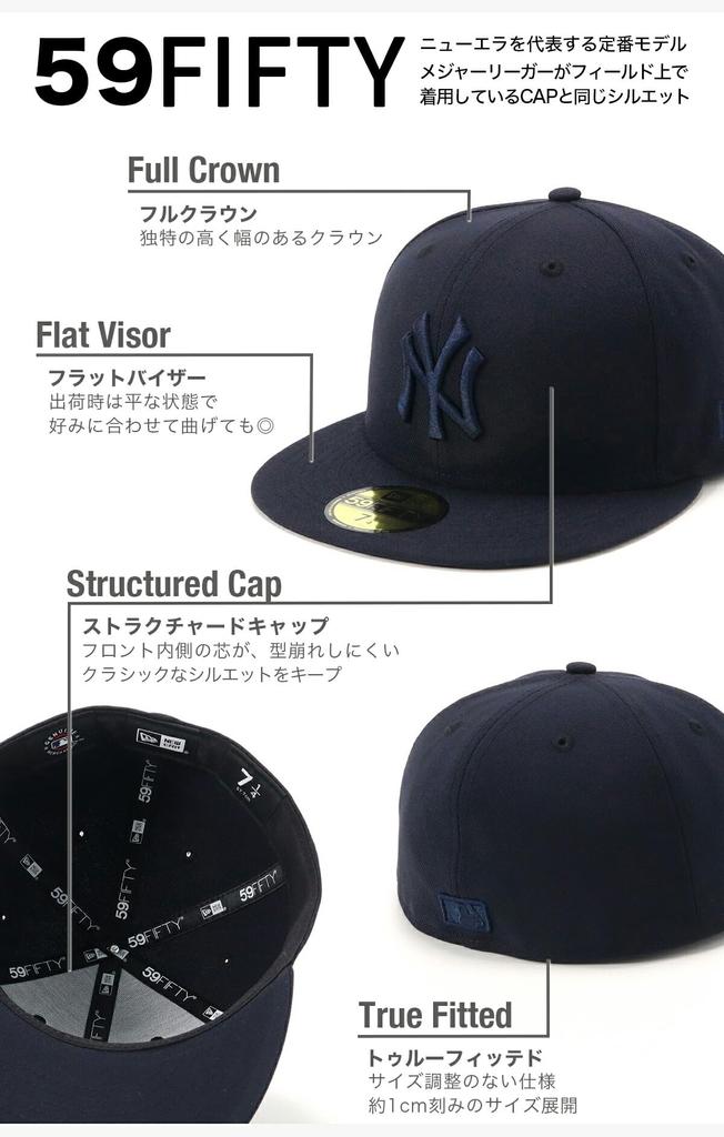 New Era 59FIFTY Cap 14561987 NER34C9747 NY Navy New Era Cap MLB Tonal Color ONSPOTZ Exclusive Tonal Color MLB New York Yankees MLB Flat Visor Unisex
